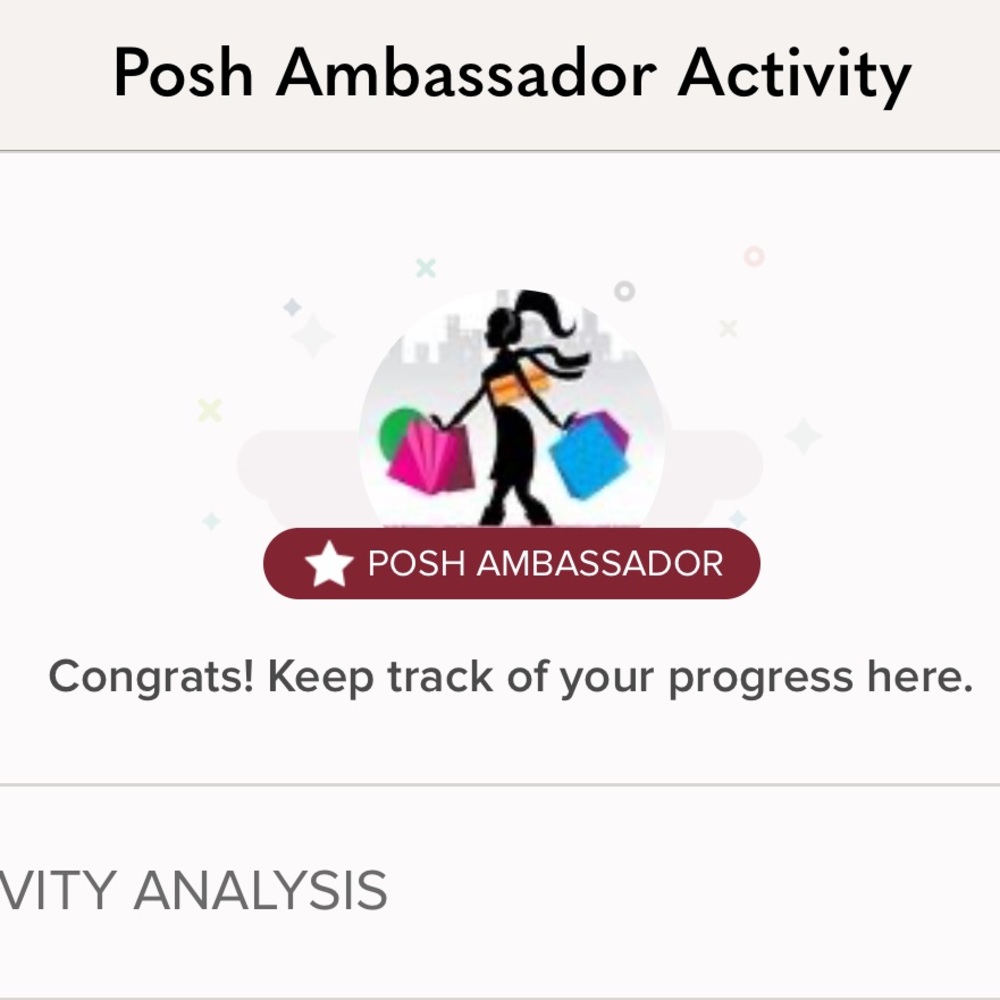 I am a posh ambassador!